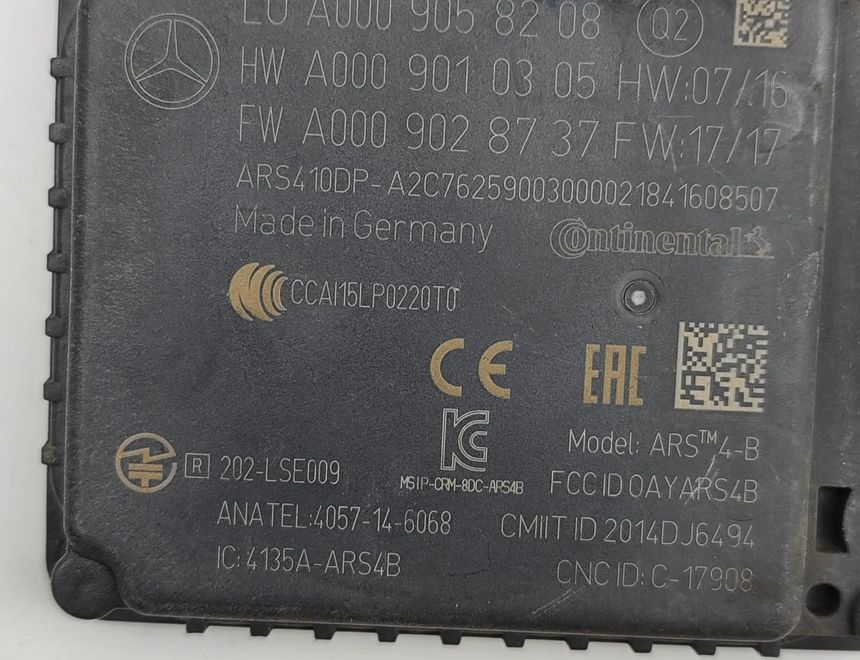 MERCEDES-BENZ E-Class W213/S213/C238/A238 (2016-2024) Modul riadenia slepého miesta A0009010305,A0009028737,A0009058208 30740665