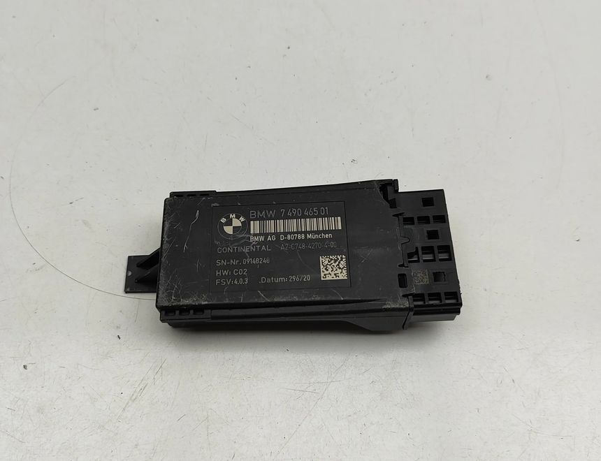 BMW 8 Series G14/G15/G16 (2018-2024) Riadiaca jednotka zadných sedadiel A2C7484270400,7490465 31439208