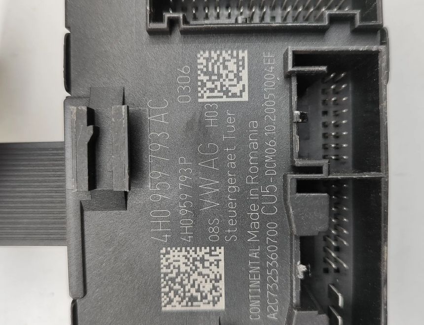 PORSCHE Macan 1 generation (2013-2023) Front Left Door Control Unit 4H0959793AC,4H0959793P,A2C7325360700 31538827