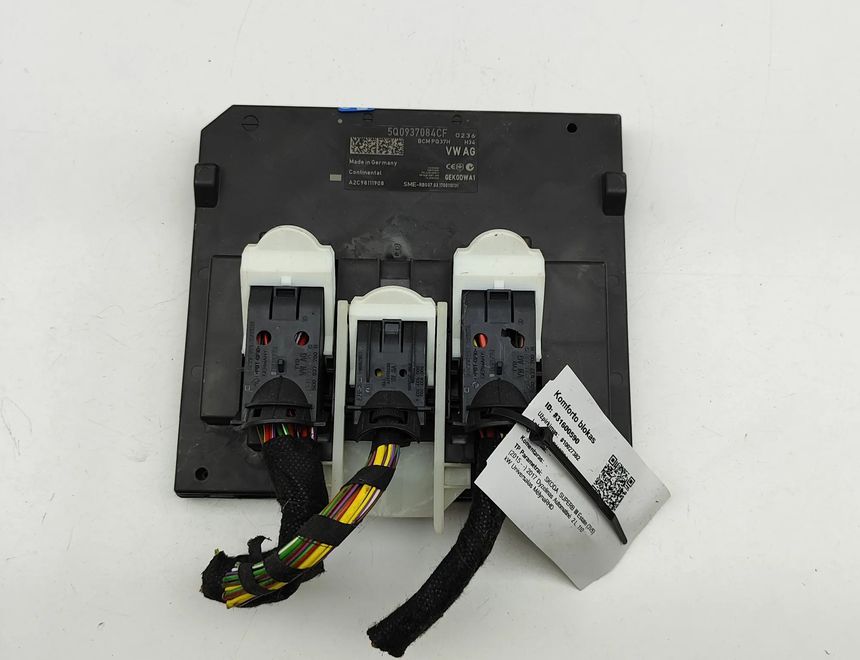 SKODA Superb 3 generation (2015-2023) Komfortná ovládacia jednotka 5Q0937084CF,A2C98111908 31600590