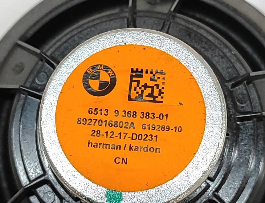 BMW M4 F82/F83 (2013-2020) ГРОМКОГОВОРИТЕЛЬ (ГРОМКОГОВОРИТЕЛИ) В ЗАДНЕМ ПОДОКОННИКЕ 9368383 31650198