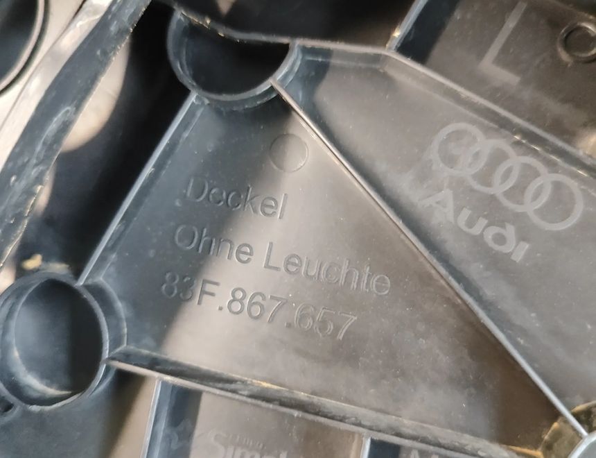 AUDI Q3 Sportback F3 (2019-2024) Kryt Dekoračnej Lišty Kufra 83F867979A,83F867657,83F867658 31920687