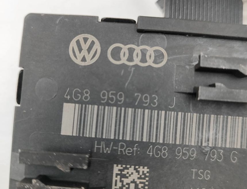 AUDI A6 C7/4G (2010-2020) Predná pravá dverová ovládacia jednotka 4G8959793J 31978305