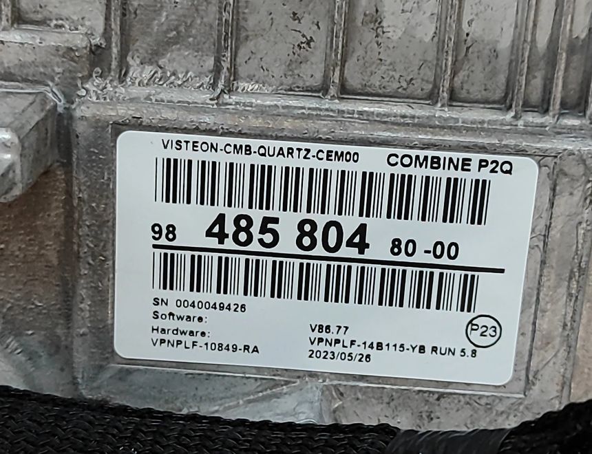 PEUGEOT 2008 2 generation (2019-2023) Speedometer 9848580480 32077040