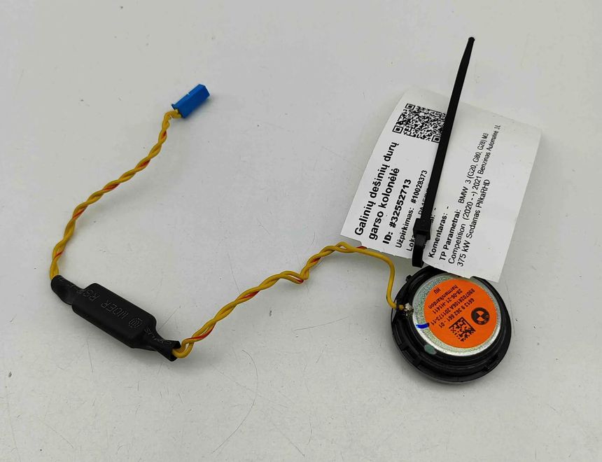 BMW M3 G80 (2020-2023) Front Left Door Loudspeaker 9362561 32552713