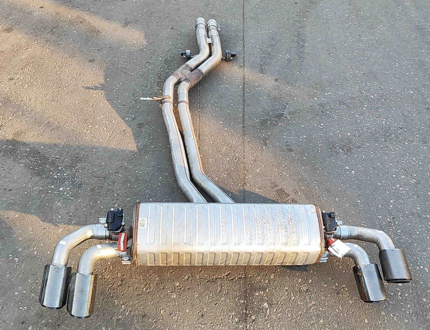 PORSCHE Cayenne Coupe 1 generation (2019-2021) Výfuk 9Y0253402A,9Y0253601B,9Y0253607B,9Y0253823DT 32577128