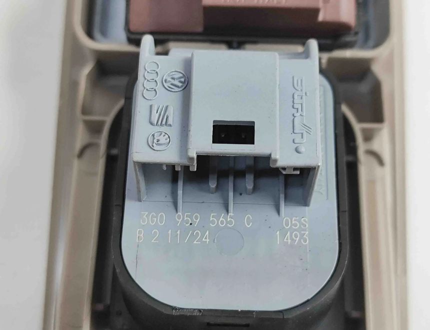 VOLKSWAGEN Multivan T7 (2021-2024) Front Right Door Window Switch 7T0867255C,7LA959858A,3G0959565C 32581284