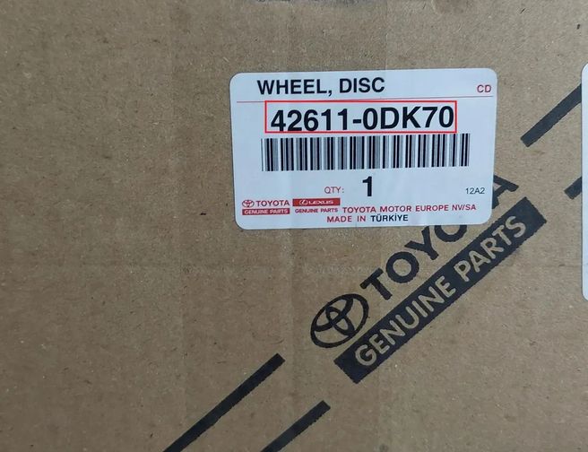 TOYOTA Yaris 4 generation (2020-2023) Koleso 426110DK70 29686905