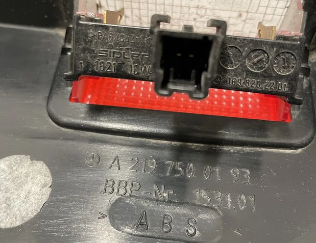 MERCEDES-BENZ CLS-Class C219 (2004-2010) Ostatné časti výbavy a2197500193 12239932