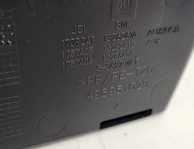 OPEL Astra J (2009-2020) 12 V Socket 498951029,1757406,1757405 23089976