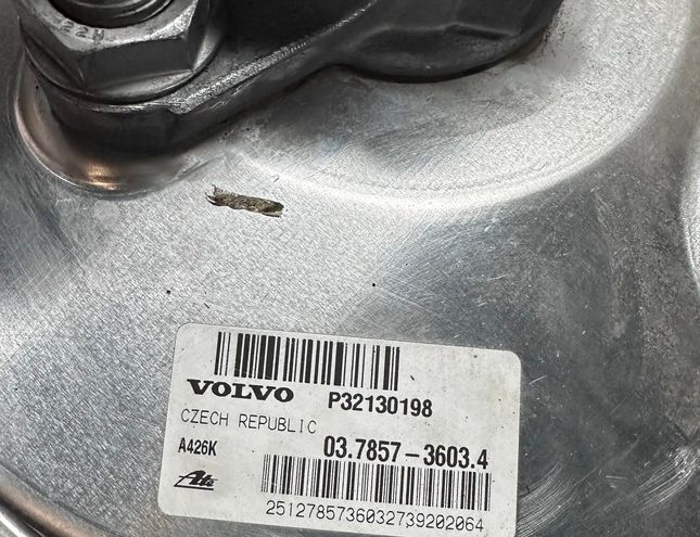 VOLVO V60 2 generation (2018-2023) Brake Servo Booster 32130230,378736034,A426K,32130233 32781095