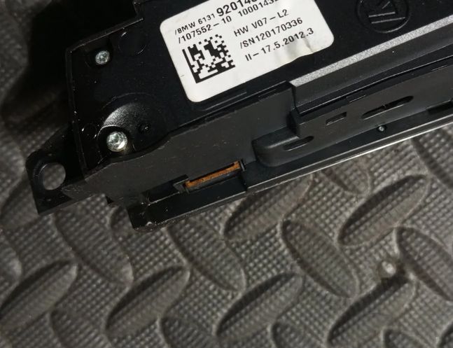 BMW 5 Series Gran Turismo F07 (2010-2017) Переключатель кнопок 9201484,10755210 30255461