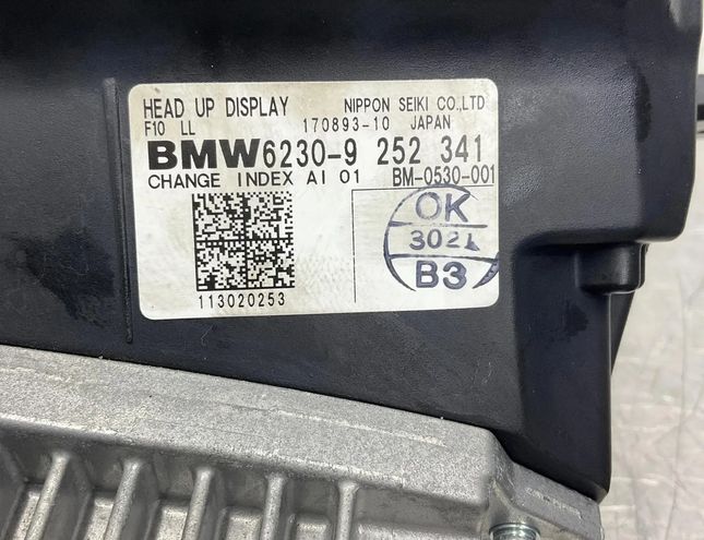 BMW 5 Series F10/F11 (2009-2017) Head-Up Display 9252341,113020253 23519903