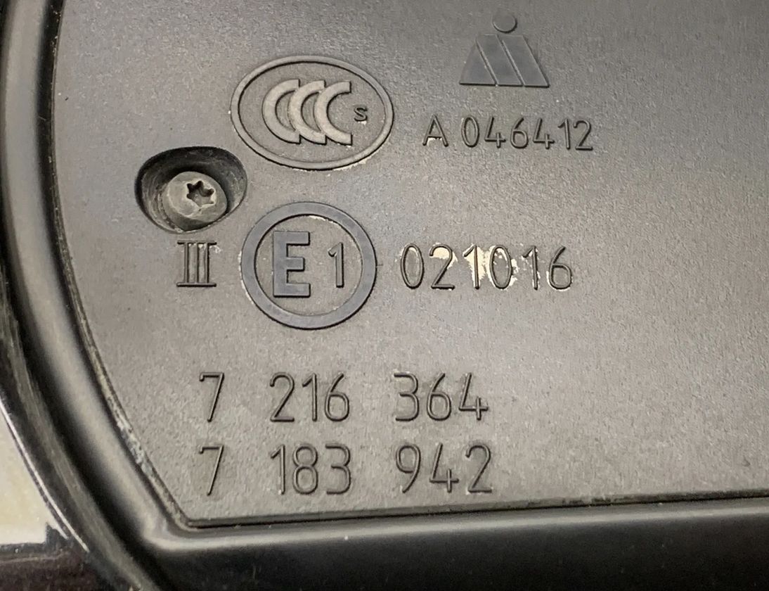 BMW 5 Series F10/F11 (2009-2017) Зеркало передней левой двери A046412,7216364,7183942 31253661