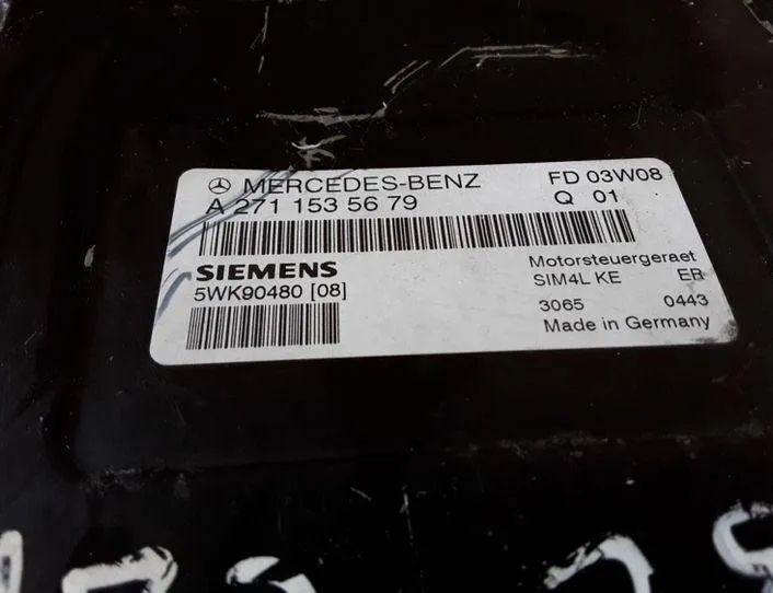MERCEDES-BENZ C-Class W203/S203/CL203 (2000-2008) Riadiaca jednotka motora A2711535679,5WK90480,FD03W08 25452111