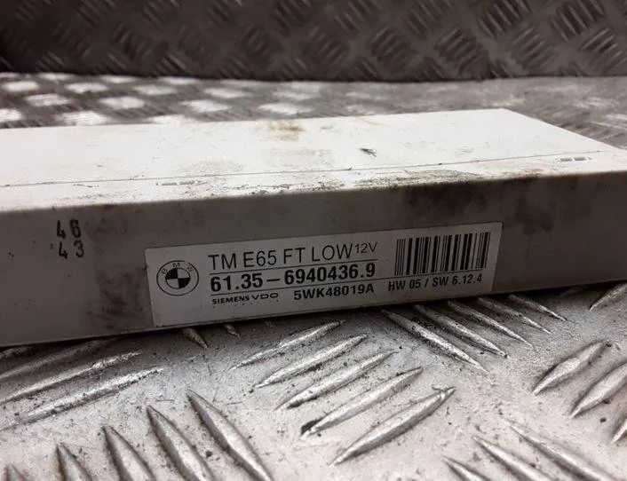 BMW 7 Series E65/E66 (2001-2008) Блок управления дверей левый задний 5WK48019A,613569404369 25477592