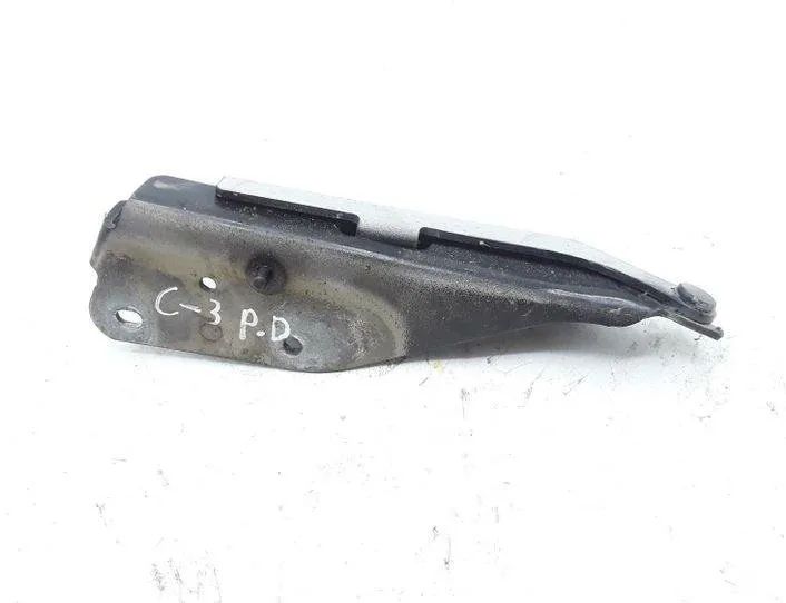 CITROËN C3 1 generation (2002-2010) Pravý predný kapotový pant 9637365580 25499889
