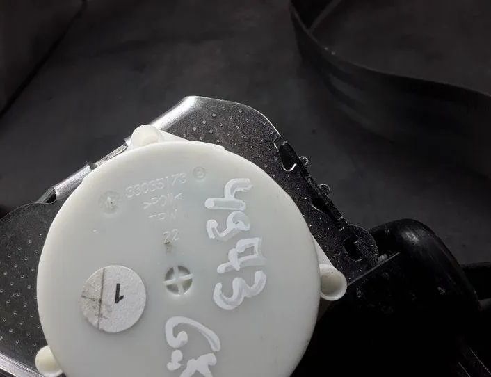 PEUGEOT 3008 1 generation (2010-2016) Rear Left Seatbelt 9682036280,34040961,33035173 25517958