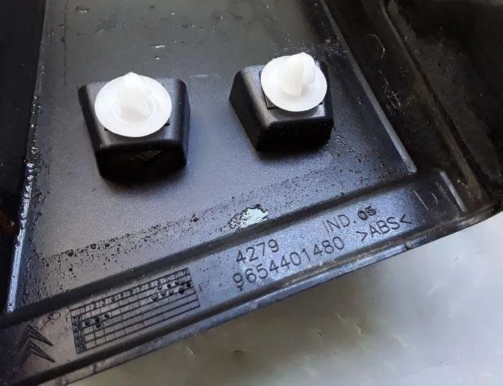 CITROËN C4 Picasso 1 generation (2006-2013) Pravé predné dvere okenného lemovania 9654401480 25524710