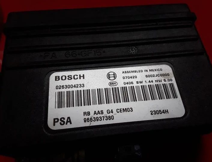 CITROËN C4 Picasso 1 generation (2006-2013) Блок PDC 9663937380,0263004233,6002JC0000 25534619