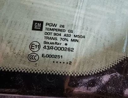 OPEL Zafira C (2012-2016) Ľavé predné okno 43R000262,E000251 25543951