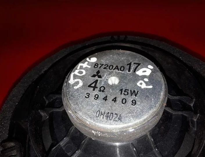 MITSUBISHI ASX 1 generation (2010-2020) Front Left Door Loudspeaker 8720A017,394409 25551090