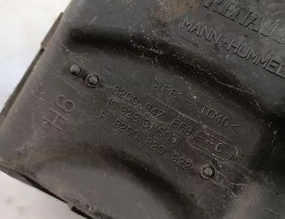 RENAULT Scenic 3 generation (2009-2015) Air Filter Box 8200947663C,8200820922 25555797