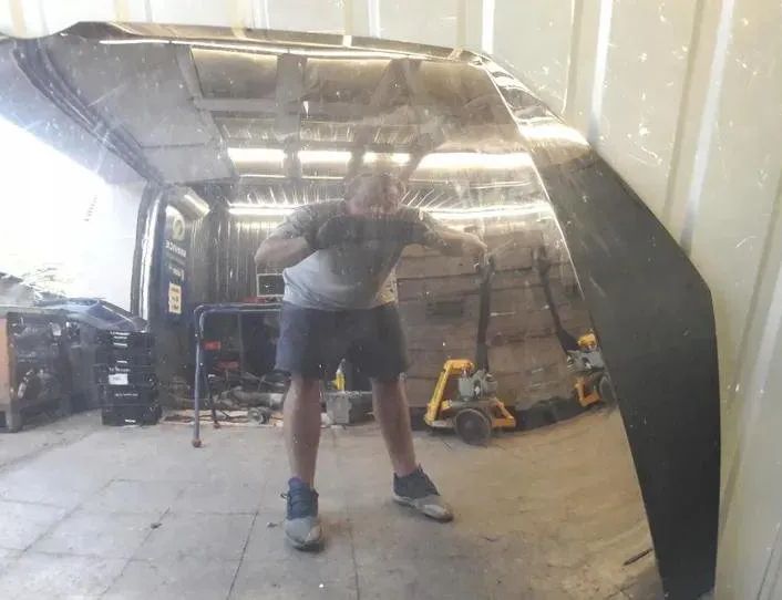 VOLKSWAGEN Touran 3 generation (2015-2023) Kapota Maska 27209075