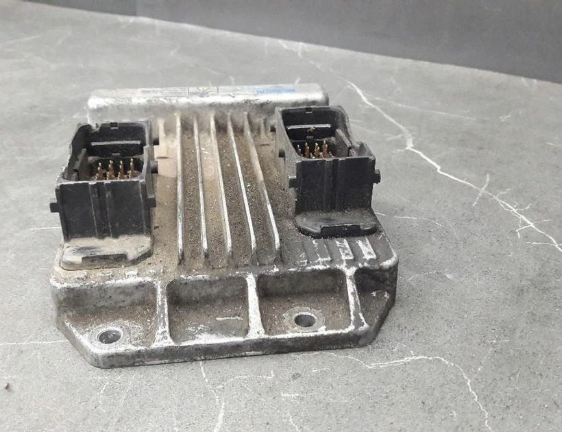 OPEL Meriva 1 generation (2002-2010) Блок управления двигателем 8973509487 30114795