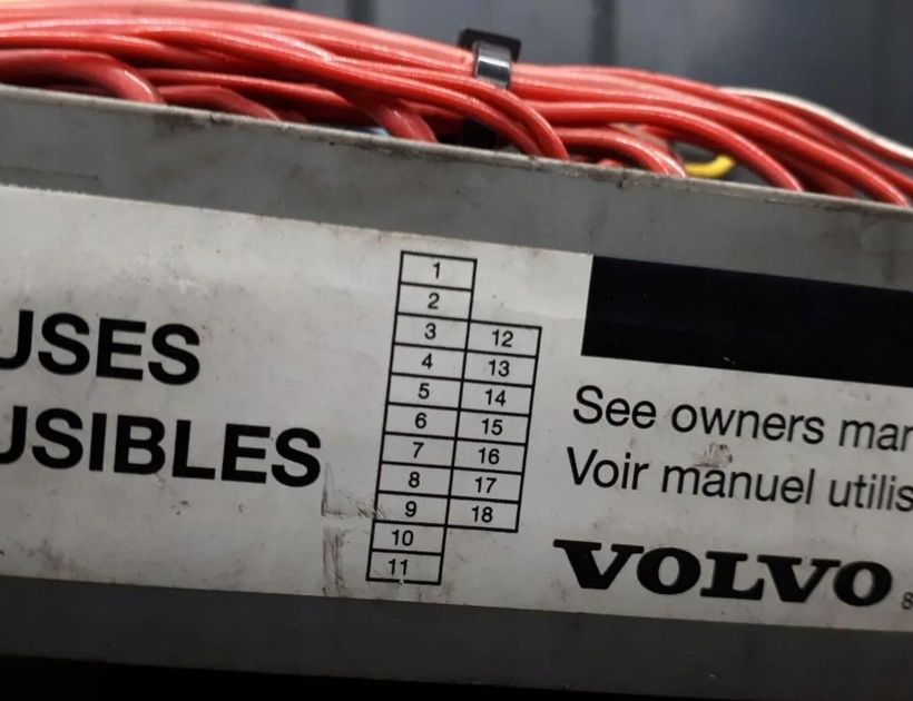 VOLVO S80 1 generation (1998-2006) Блок предохранителей 9162316 30121020