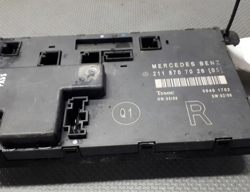 MERCEDES-BENZ E-Class W211/S211 (2002-2009) Rear Right Door Control Unit 2118707026 30171812