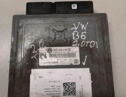 VOLKSWAGEN Passat B6 (2005-2010) Engine Control Unit ECU 5WP45610AC,03G906018CE 27010348