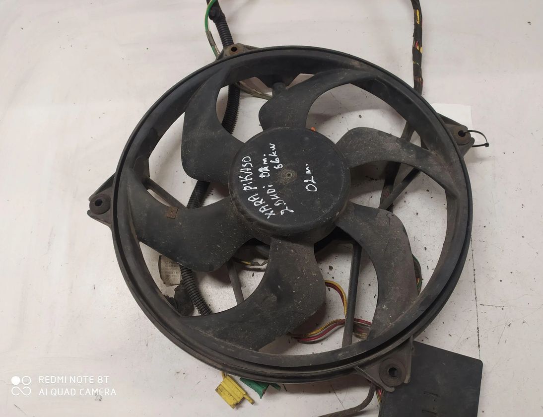 CITROËN Xsara Picasso 1 generation (1999-2010) Motorový chladiaci ventilátor Radiátor 1831237016 28608824