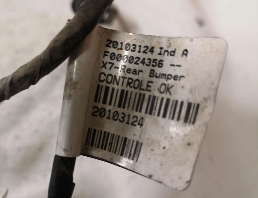 CITROËN C5 2 generation (2008-2017) Rear Parking Aid Wiring 20103124 28698131