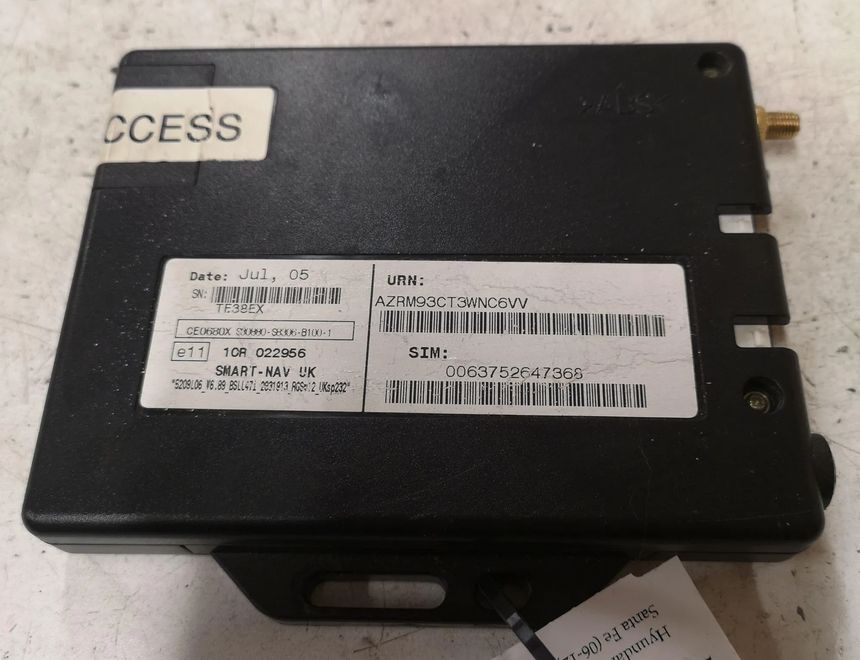 HYUNDAI Santa Fe CM (2006-2013) Блок управления навигацией 10R022956 28700095
