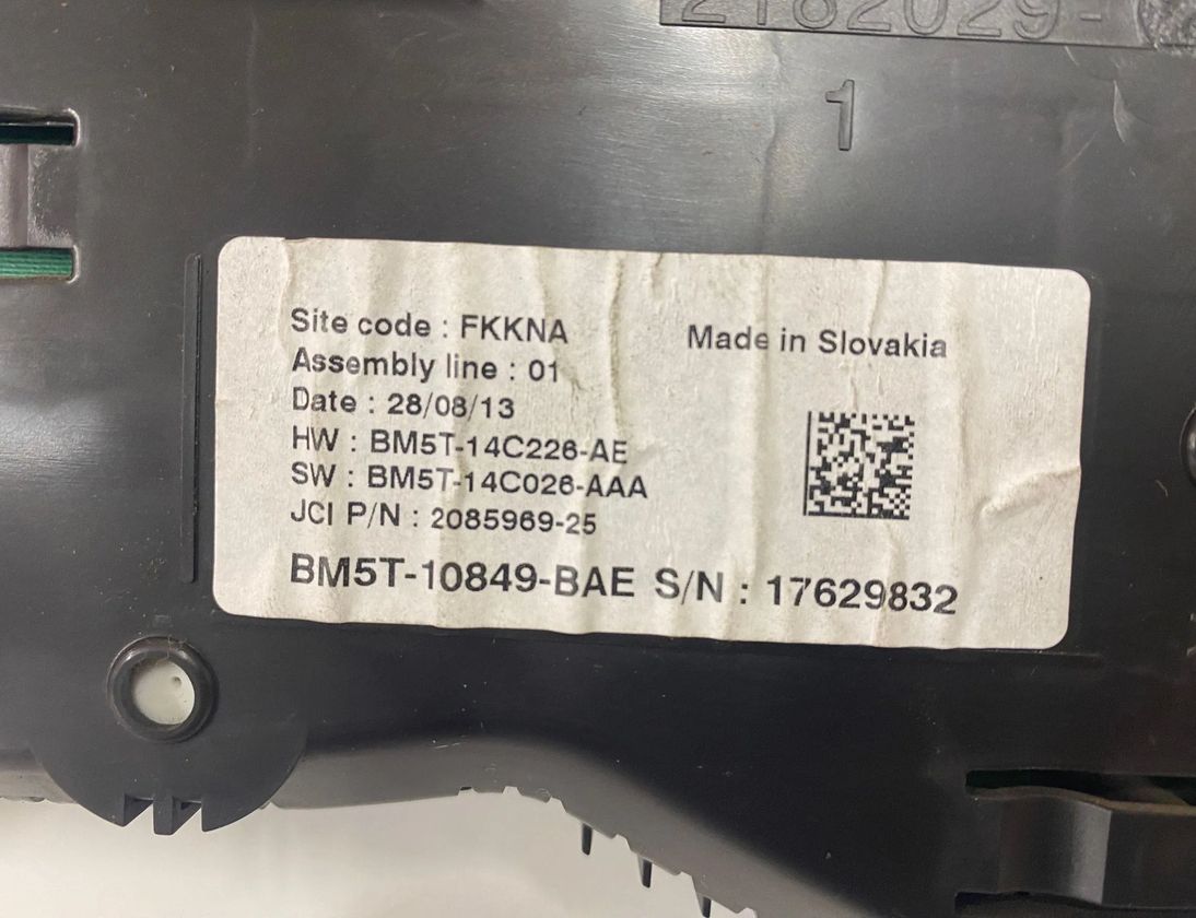 FORD Focus 3 generation (2011-2020) Спидометр BM5T10849BAE 28754523