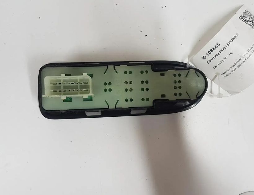 CITROËN C3 2 generation (2009-2016) Кнопка стеклоподъемника передней левой двери 28755515