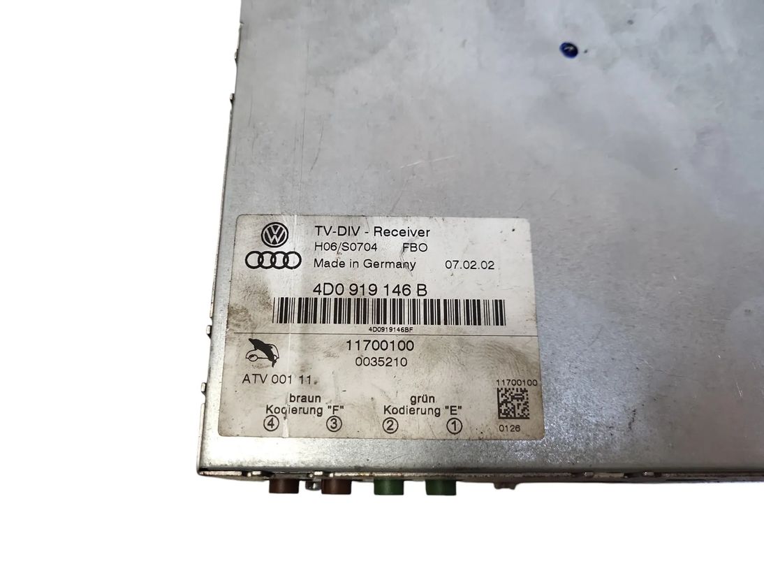 AUDI A6 C5/4B (1997-2004) Блок управления навигацией 4D0919146B 28824930