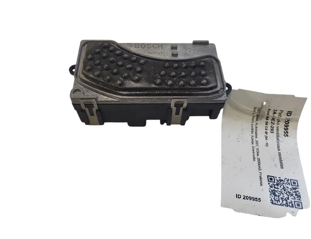 AUDI A4 B7/8E (2004-2008) Blower fan relay 4F0820521A 31160298