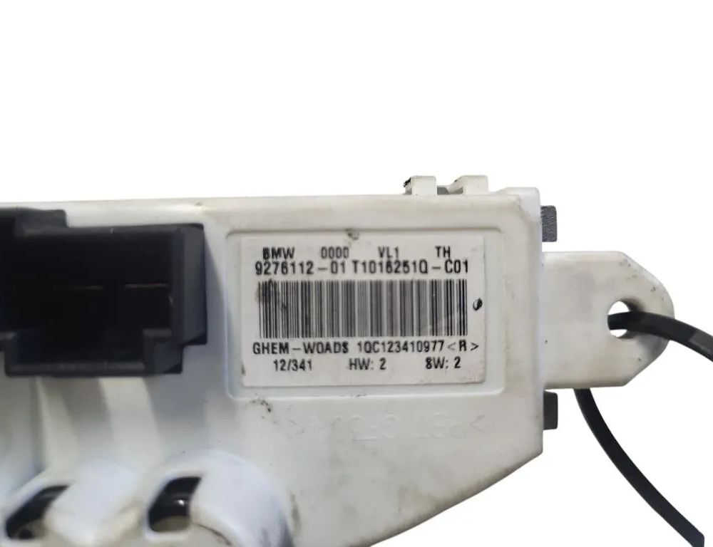 BMW 1 Series F20/F21 (2011-2020) Реле вентилятора печки салона 927611201 31614264