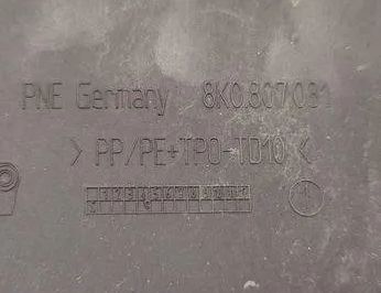 AUDI A4 B7/8E (2004-2008) Upper Slam Panel Frame Part 8K0807081C,8K0807081 30543932