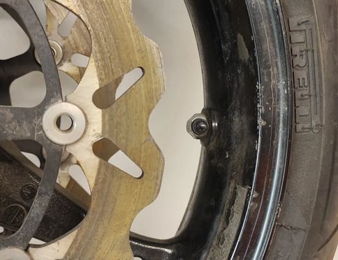 SUZUKI GSX-R Front wheel alloy rim 17M/CXMT3.50 27953526