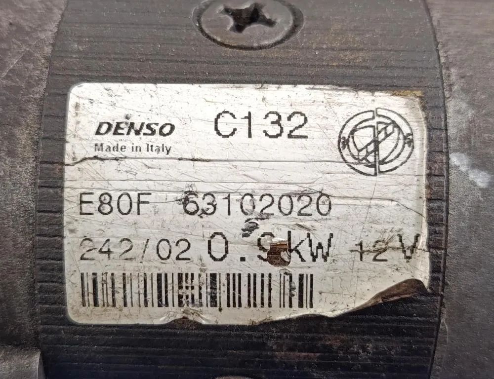 FIAT Punto 2 generation (1999-2003) Стартер 63102020 32588207
