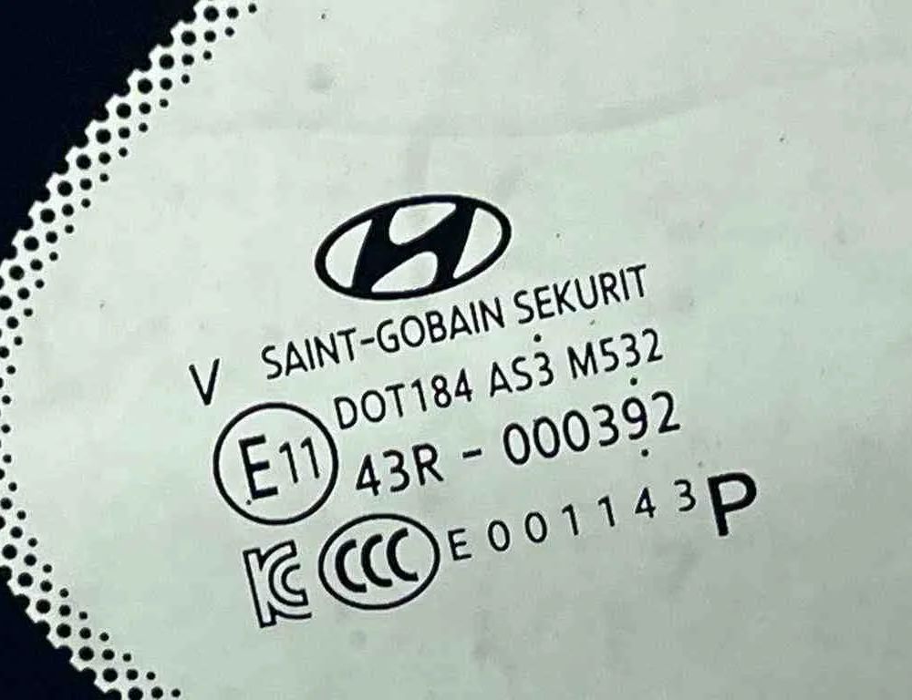 HYUNDAI Tucson 4 generation (2020-2023) Pravé zadné okno E001143D,43R000392,87820-D3110,DOT184AS3M532,87820-D3100 32682473