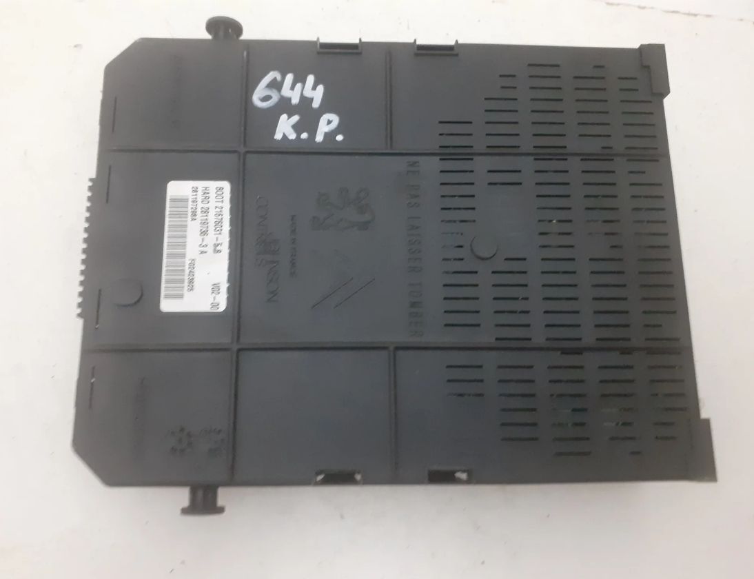 PEUGEOT 407 1 generation (2004-2010) Sada ECU motora 28119736-3A,9648237680,SW96581980,9663510280,9663123280,N0502073,5WS40379A-T,HW9648237680,21676031-5B,9661682680,281197298A,N0502455 17153712