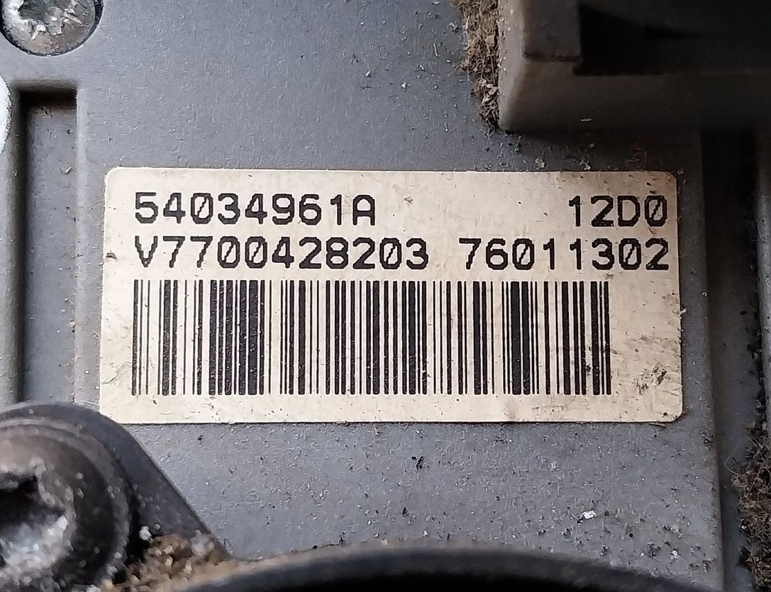 RENAULT Scenic 1 generation (1996-2003) Stieračový prepínač Combinedswitchlights,54034961A,V7700428203,7700840099F,37002A,36998A,7765D 26873331