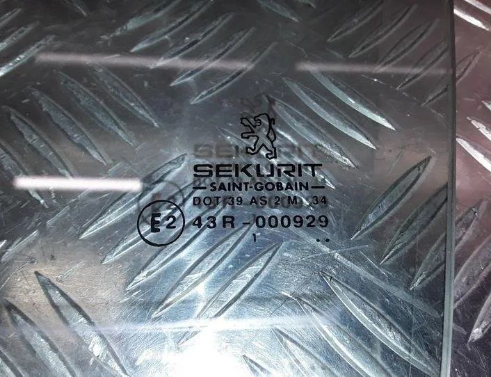 PEUGEOT 406 1 generation (1995-2004) Стекло задней левой двери 43R000929,DOT39AS2M34 20726277