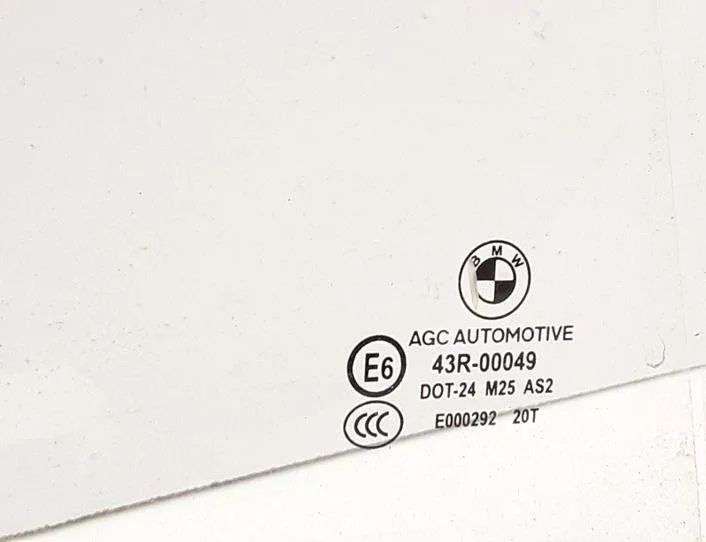 BMW 5 Series F10/F11 (2009-2017) Стекло задней праой двери 43R00049,DOT24,M25 20745009
