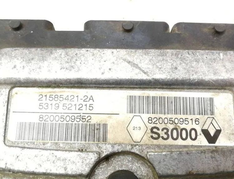 RENAULT Megane 2 generation (2002-2012) Блок управления двигателем 8200509552,215854212A 31390734