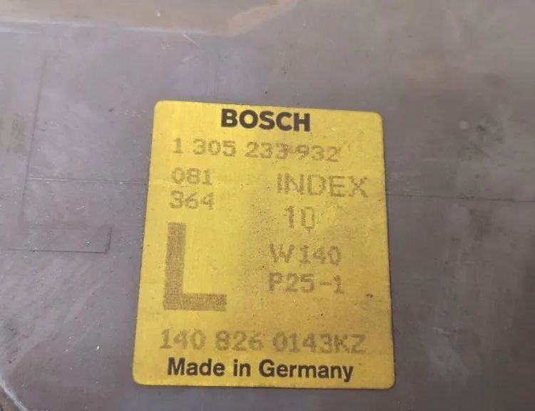 MERCEDES-BENZ S-Class W140/C140 (1991-1998) Predné ľavé smerové svetlo 1408260143,P251,1305233932 32749160